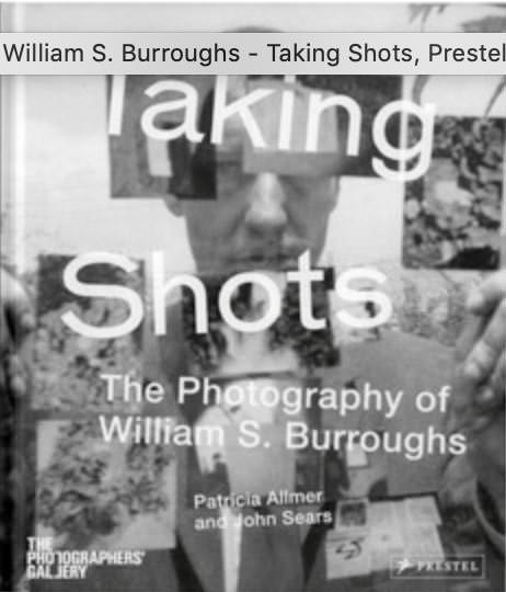 Wiliam S Burroughs taking shots